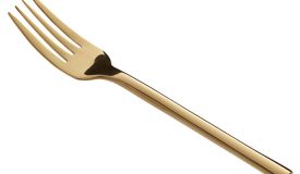 Gold Salad Fork