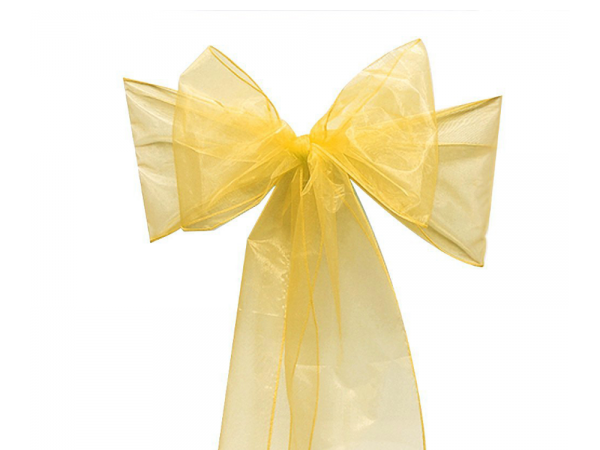 organza tie